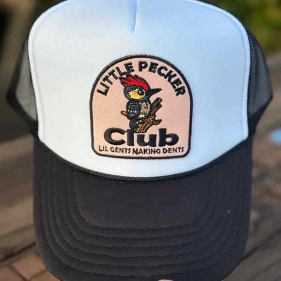 Little Pecker Club Trucker Hat - Picture 8 of 8